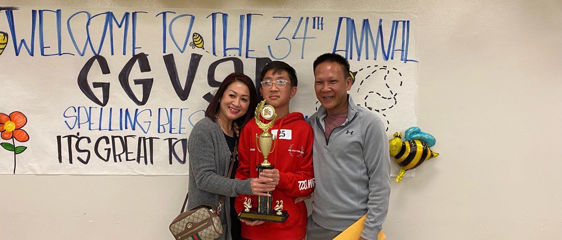 Lake Spelling Bee Champion