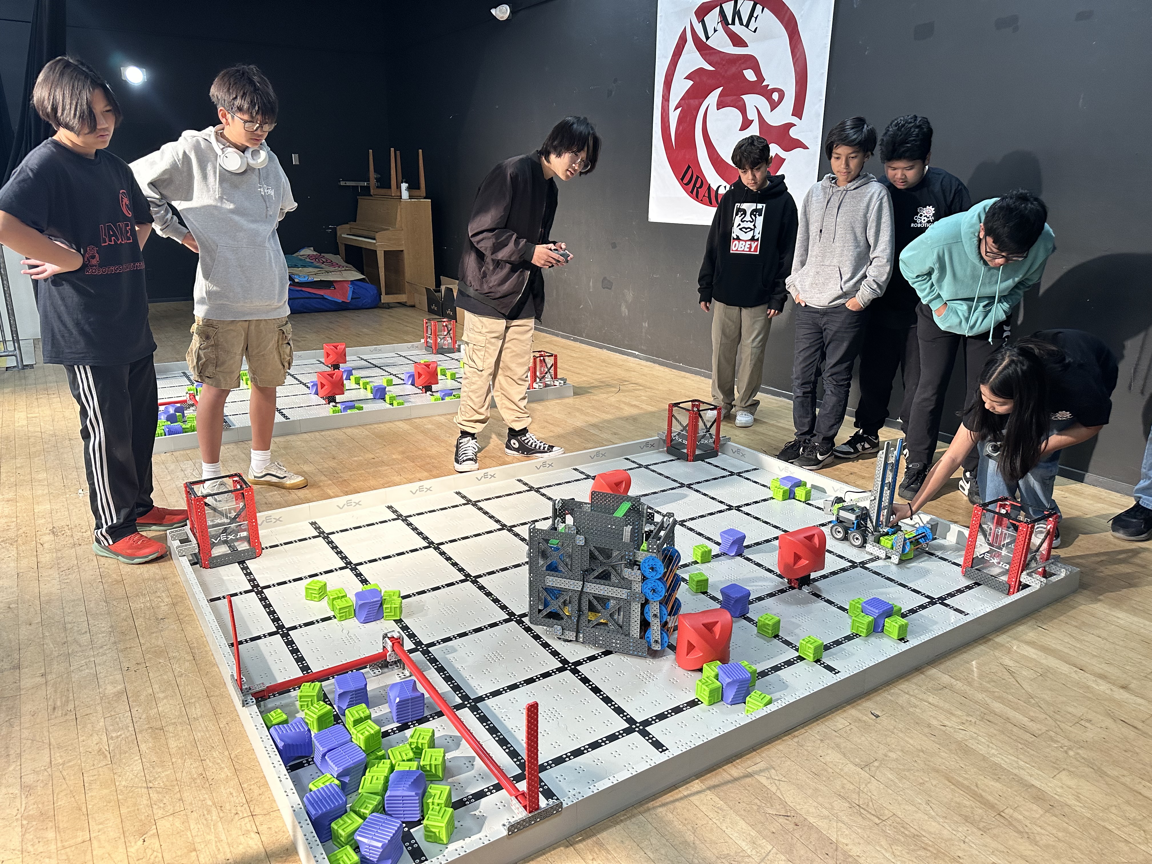 Robotics crew taking the first step in revolutionizing the world!